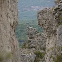 Photo de France - Le Cirque de Mourèze et le Lac du Salagou